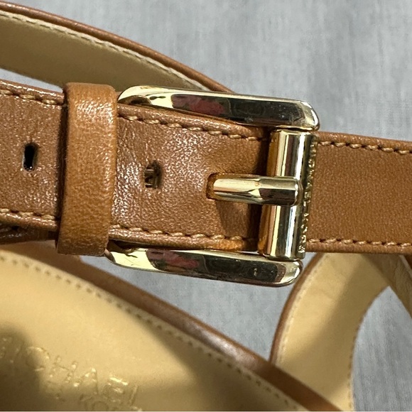 MICHAEL Michael Kors Sienna Espadrille Wedge Sandals, 8.5, openwork leather - Picture 16 of 16